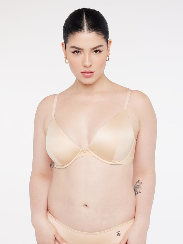 NEW Microfiber Unlined Plunge Bra