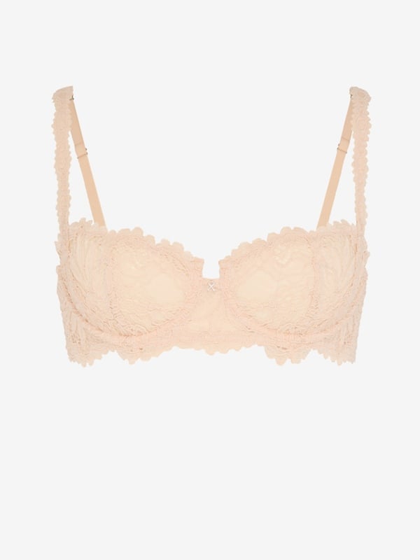 Romantic Corded Lace Unlined Balconette Bra