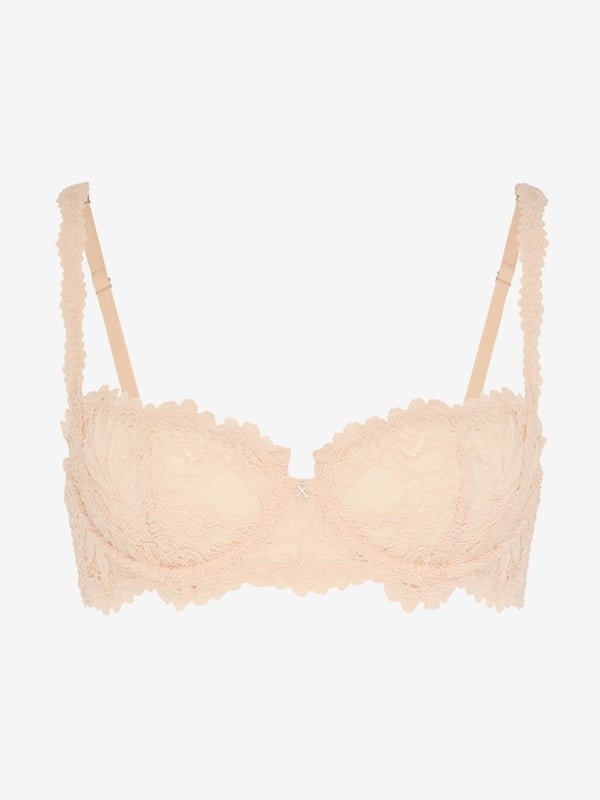 Romantic Corded Lace Unlined Balconette Bra