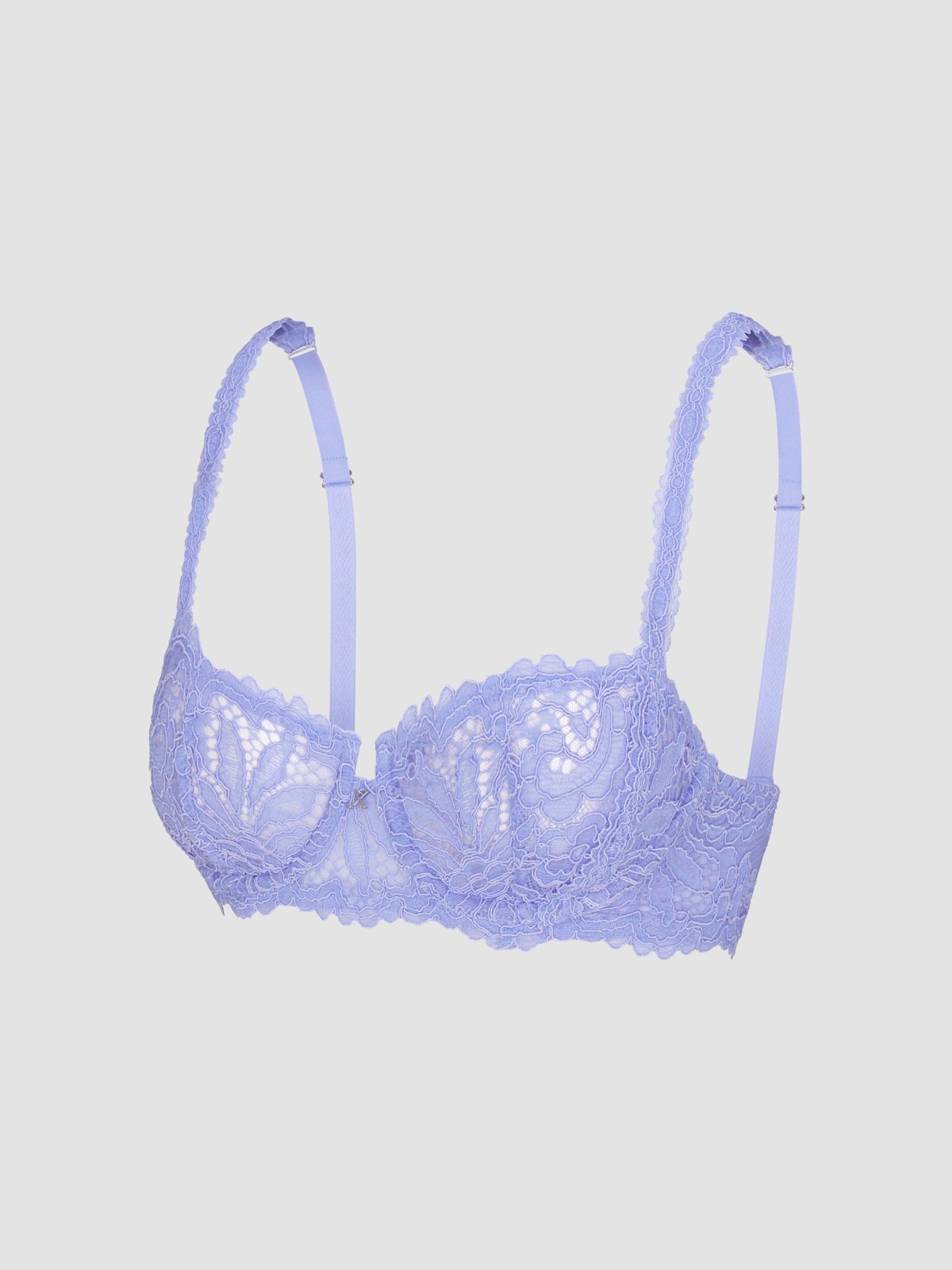 Romantic Corded Lace Unlined Balconette Bra