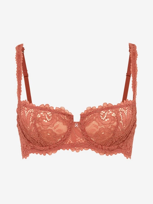 Romantic Corded Lace Unlined Balconette