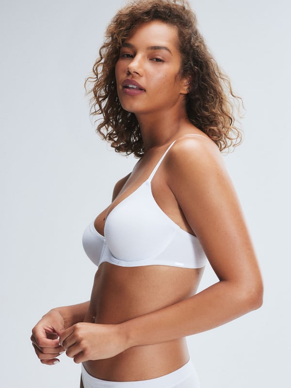 Cotton Essentials Unlined Bra
