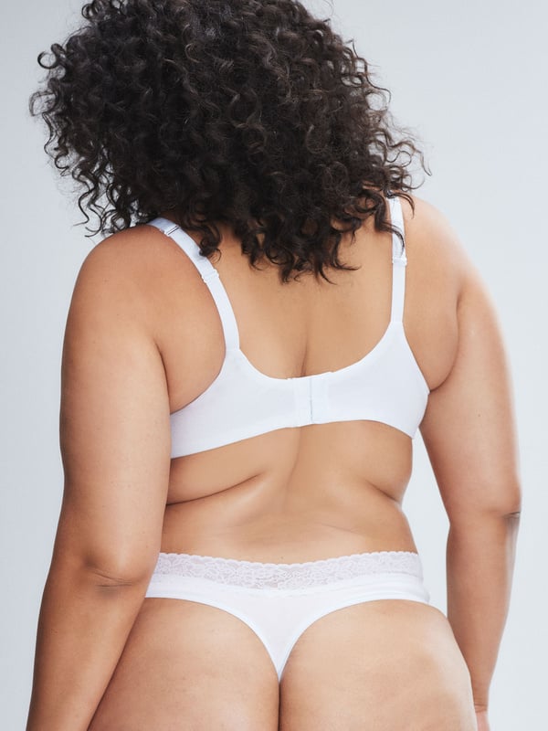 Cotton Essentials Unlined Bra