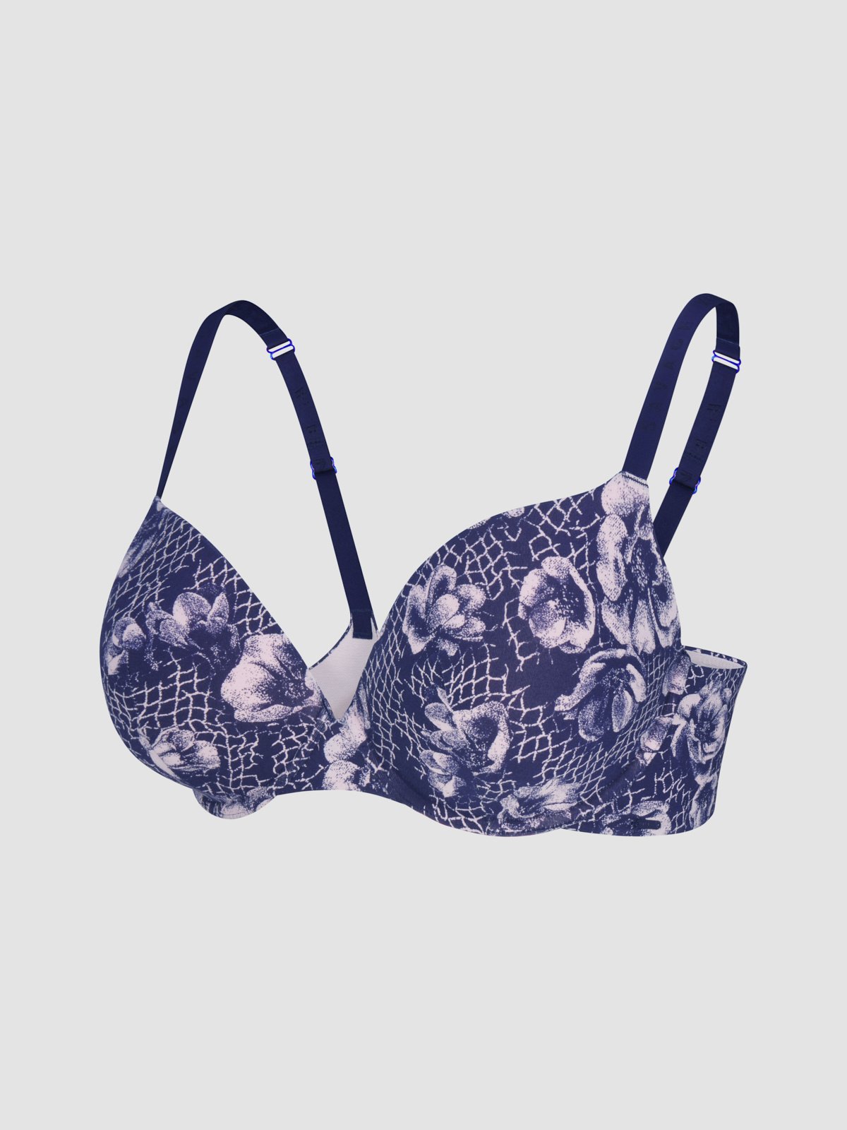 Cotton Essentials Padded Demi Bra