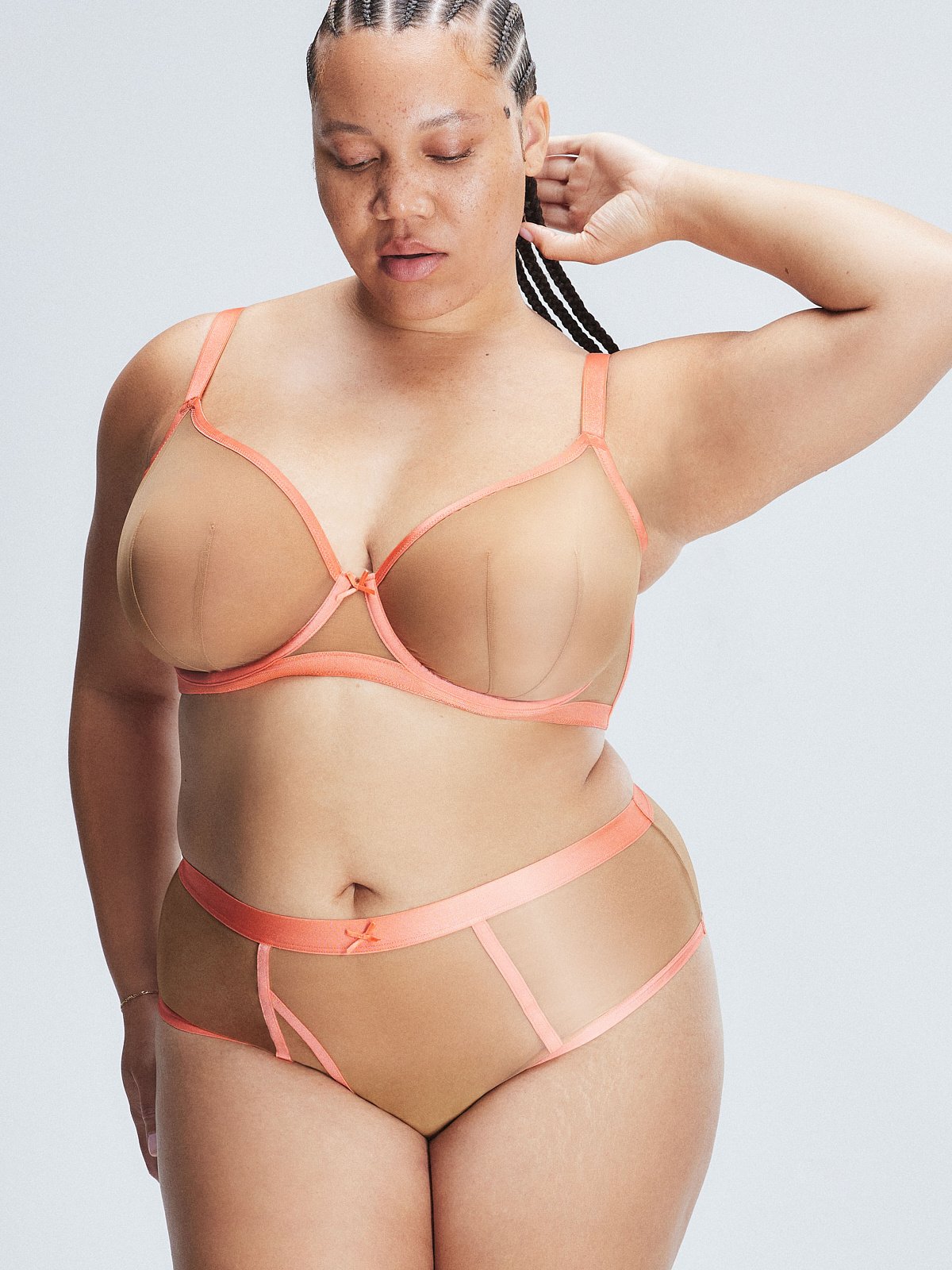 Neon Nights Unlined Demi Bra