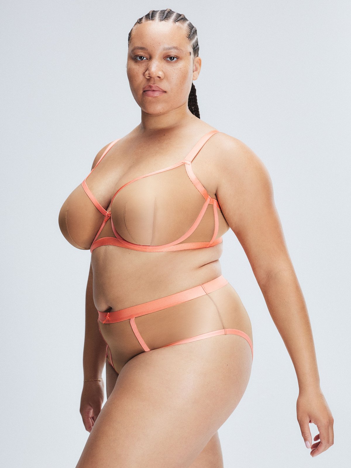 Neon Nights Unlined Demi Bra