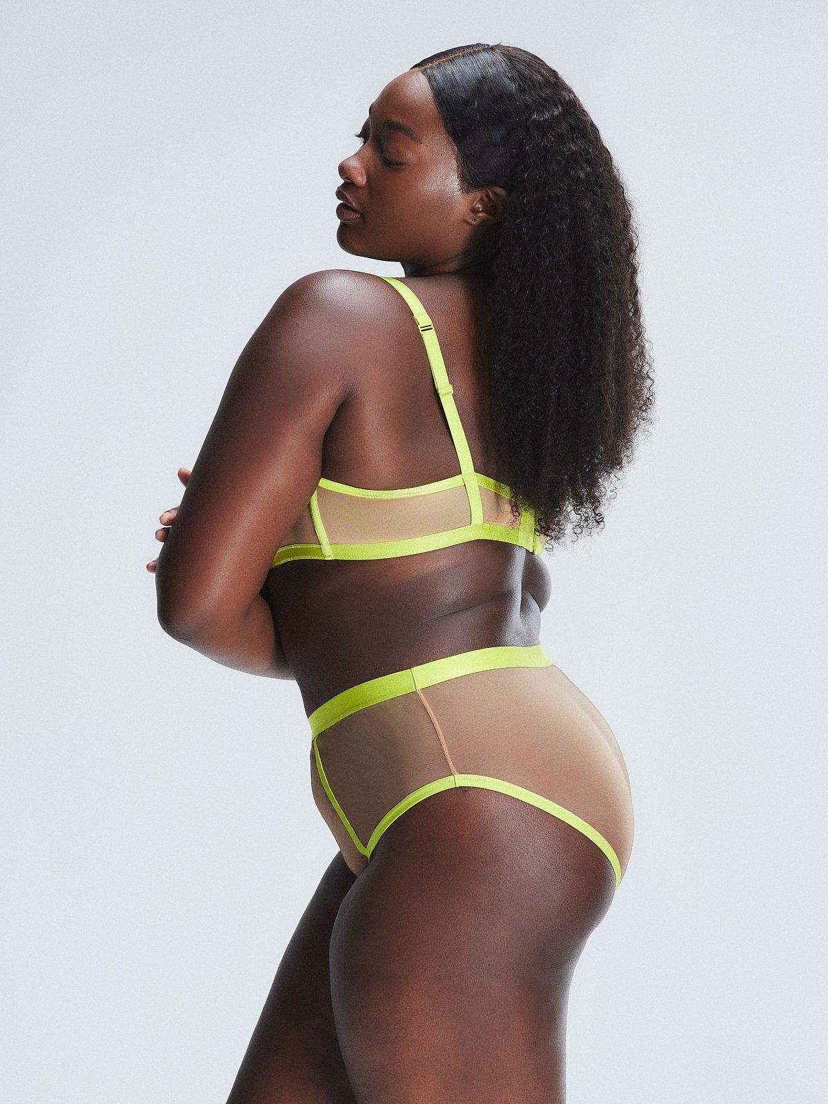 Neon Nights Unlined Demi Bra