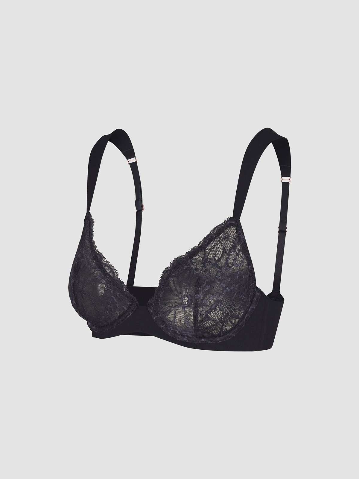 Bold Lace Unlined Plunge Bra