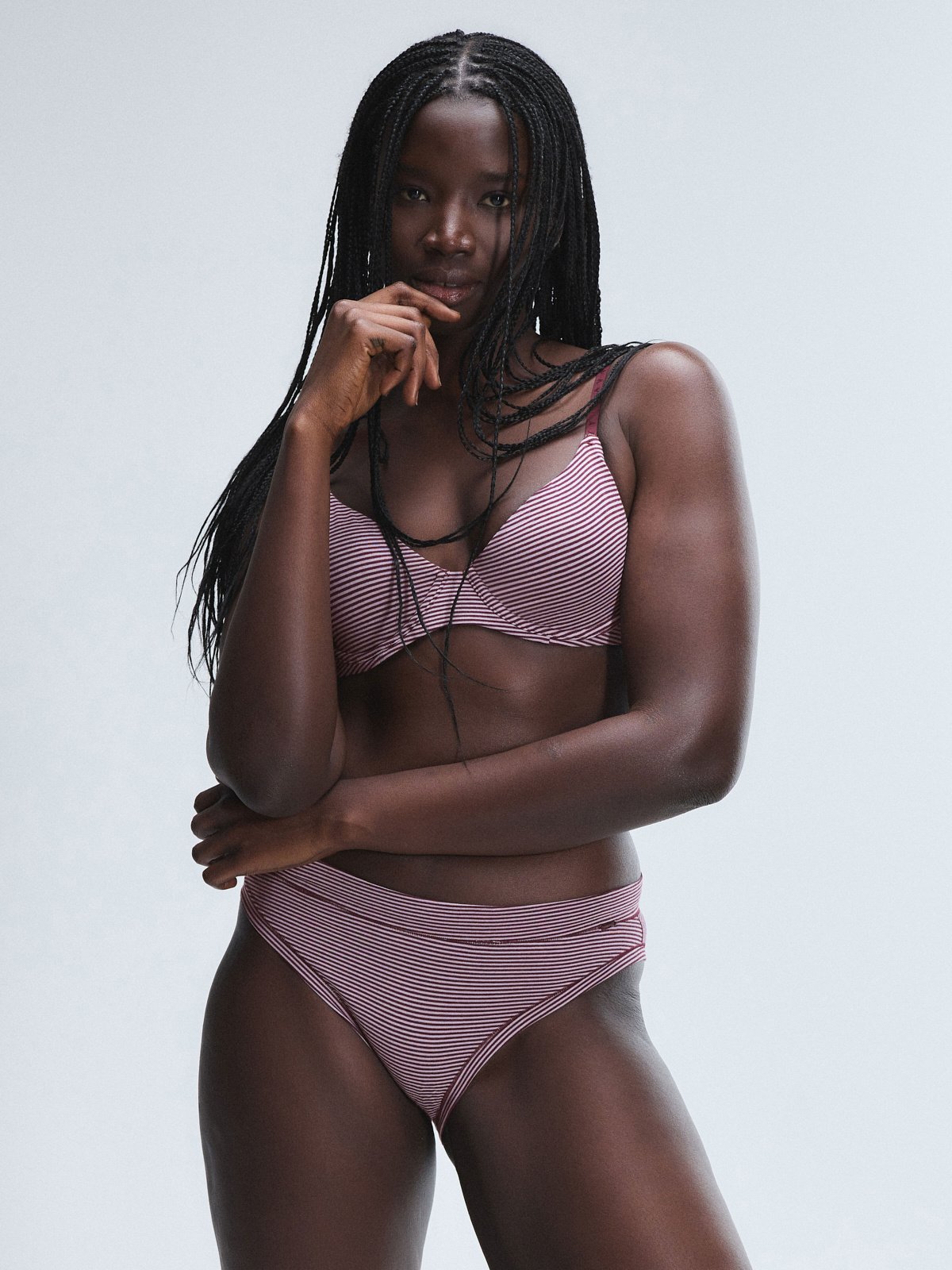 Cotton Essentials Unlined Bra in Purple | SAVAGE X FENTY