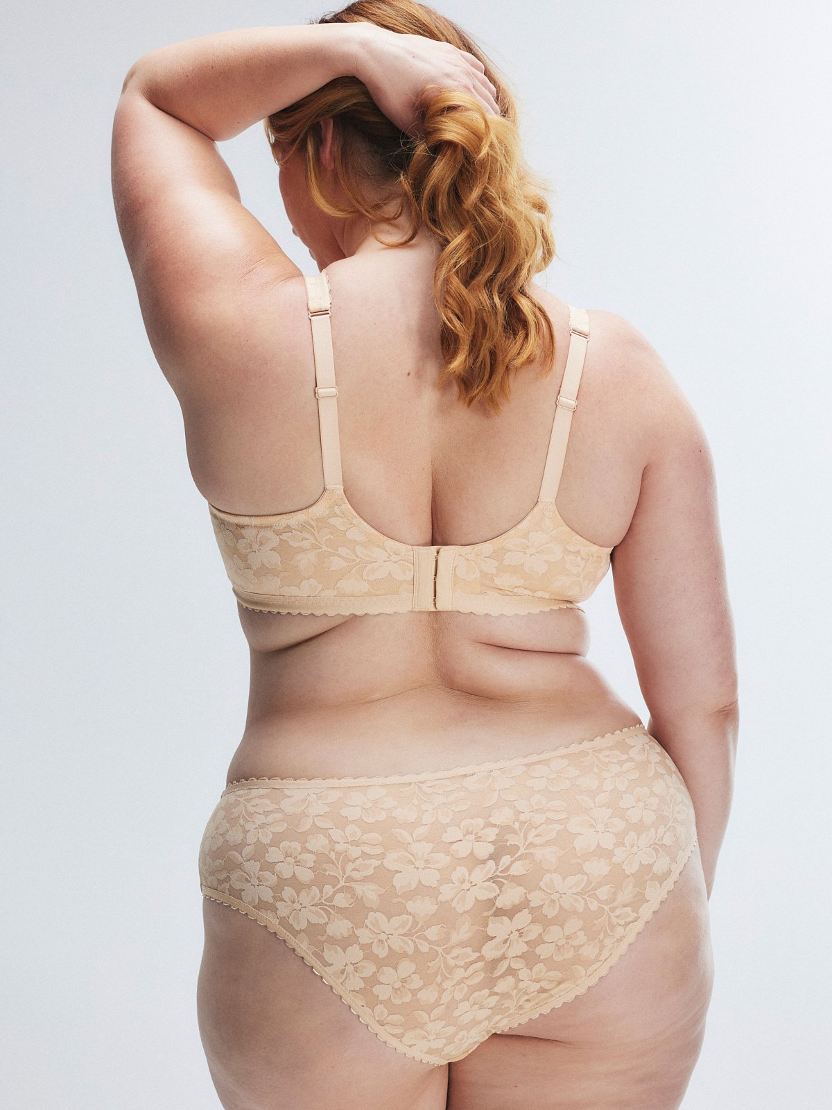 Lavish Lace Unlined Full-Coverage Bra in Nude | SAVAGE X FENTY