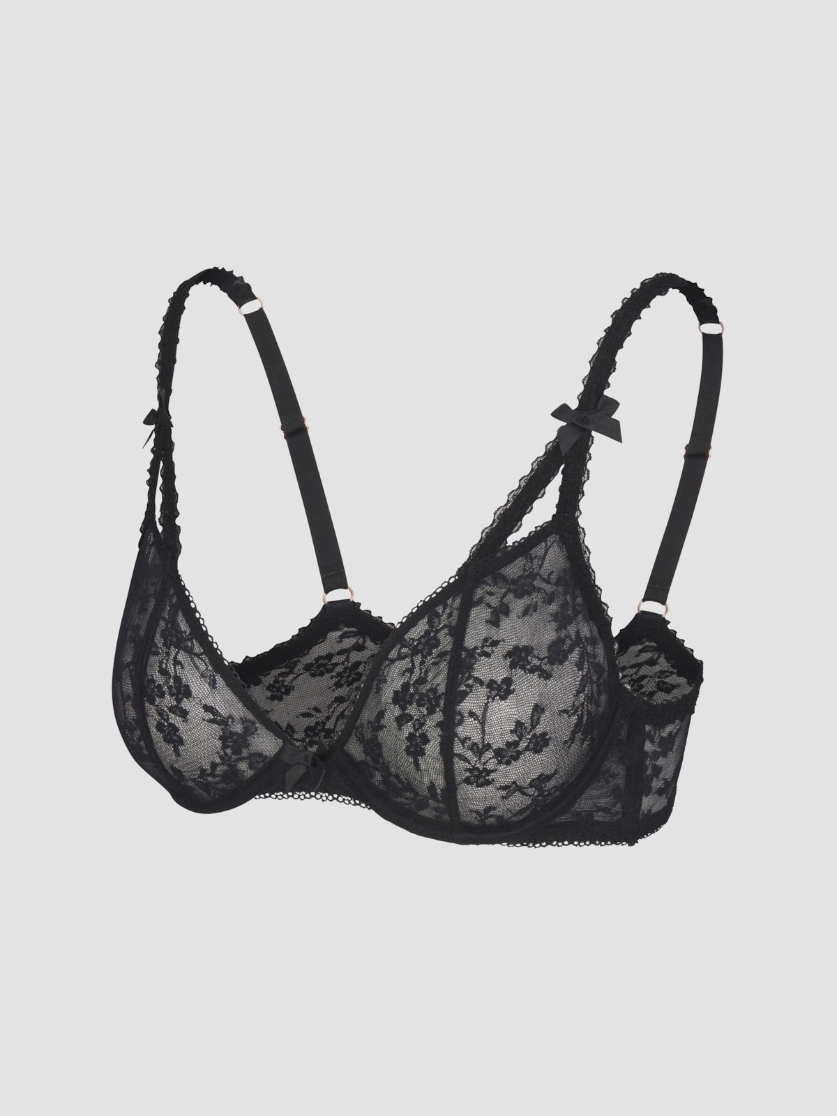 Lace After Dark Unlined Plunge Bra