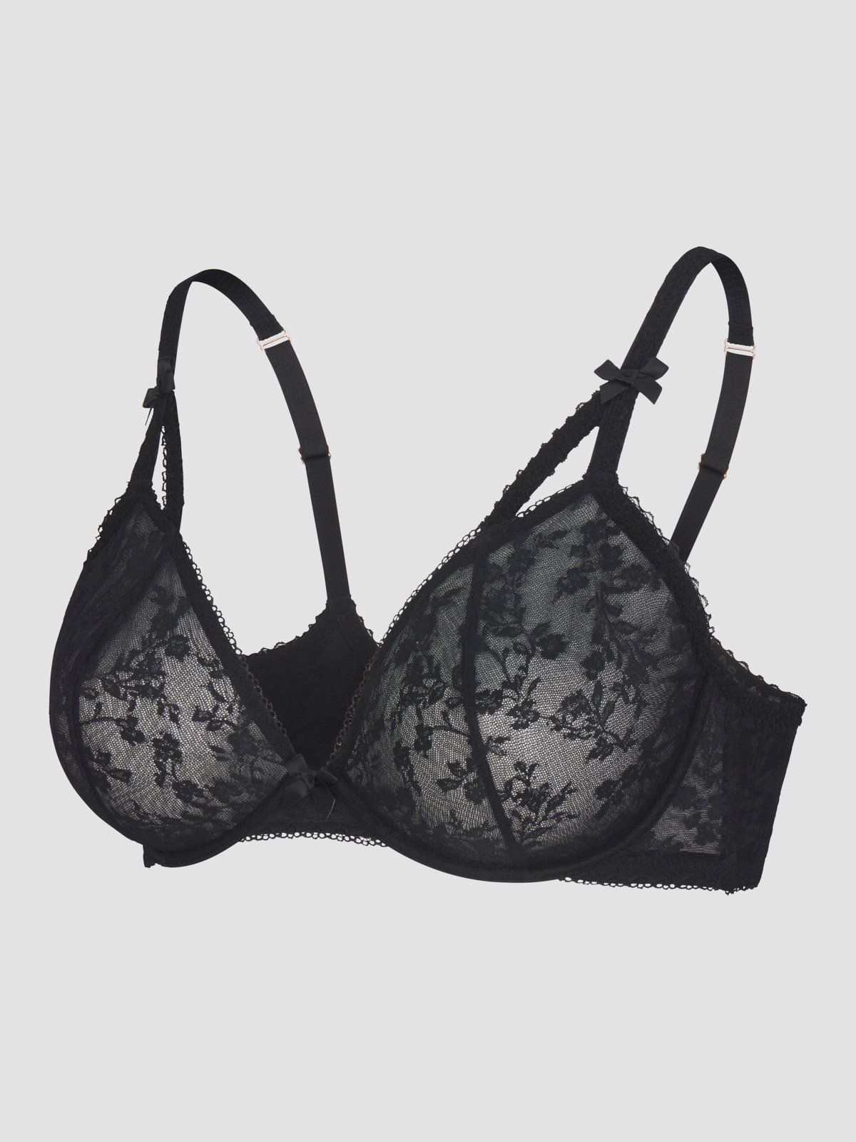 Lace After Dark Unlined Plunge Bra