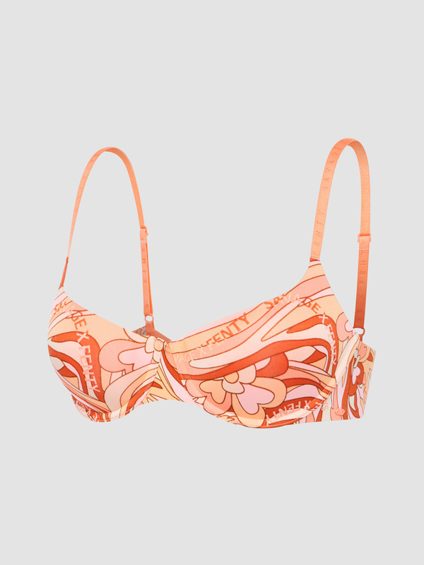 NEW Microfiber Balconette Bra in Multi & Pink | SAVAGE X FENTY