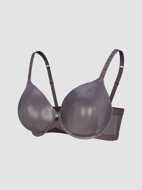 NEW Microfiber Metallic T-Shirt Bra