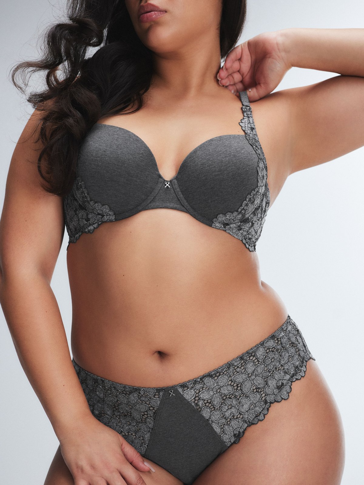 Playdate Lace Padded Demi Bra