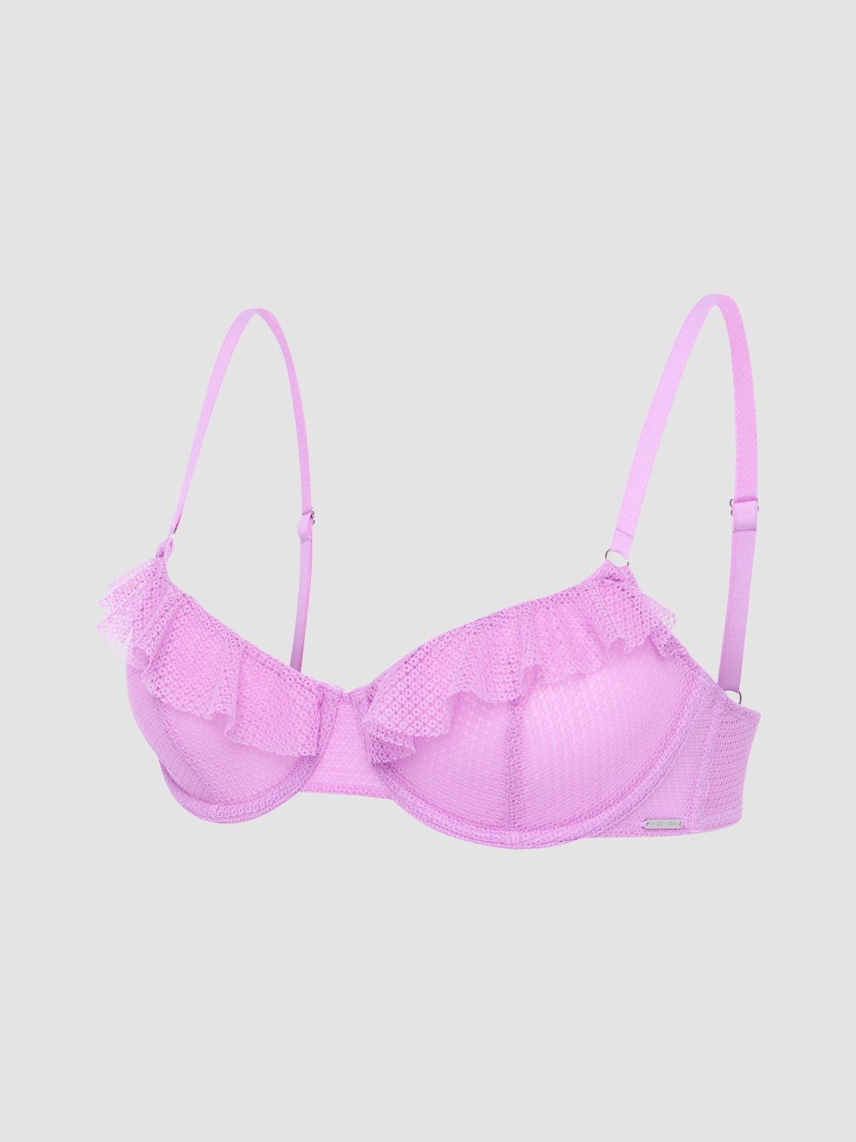 For The Frills Unlined Balconette Bra