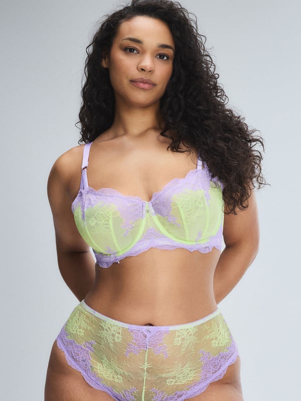 Lacestruck Unlined Balconette Bra