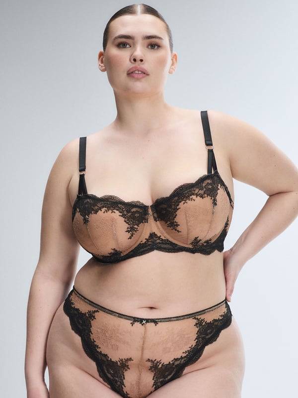 Lacestruck Unlined Balconette Bra