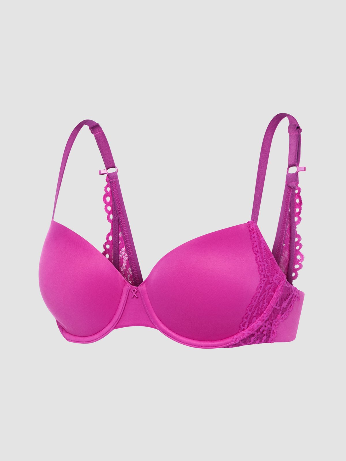 Soft N' Savage Lightly Lined Convertible Lace Demi Bra