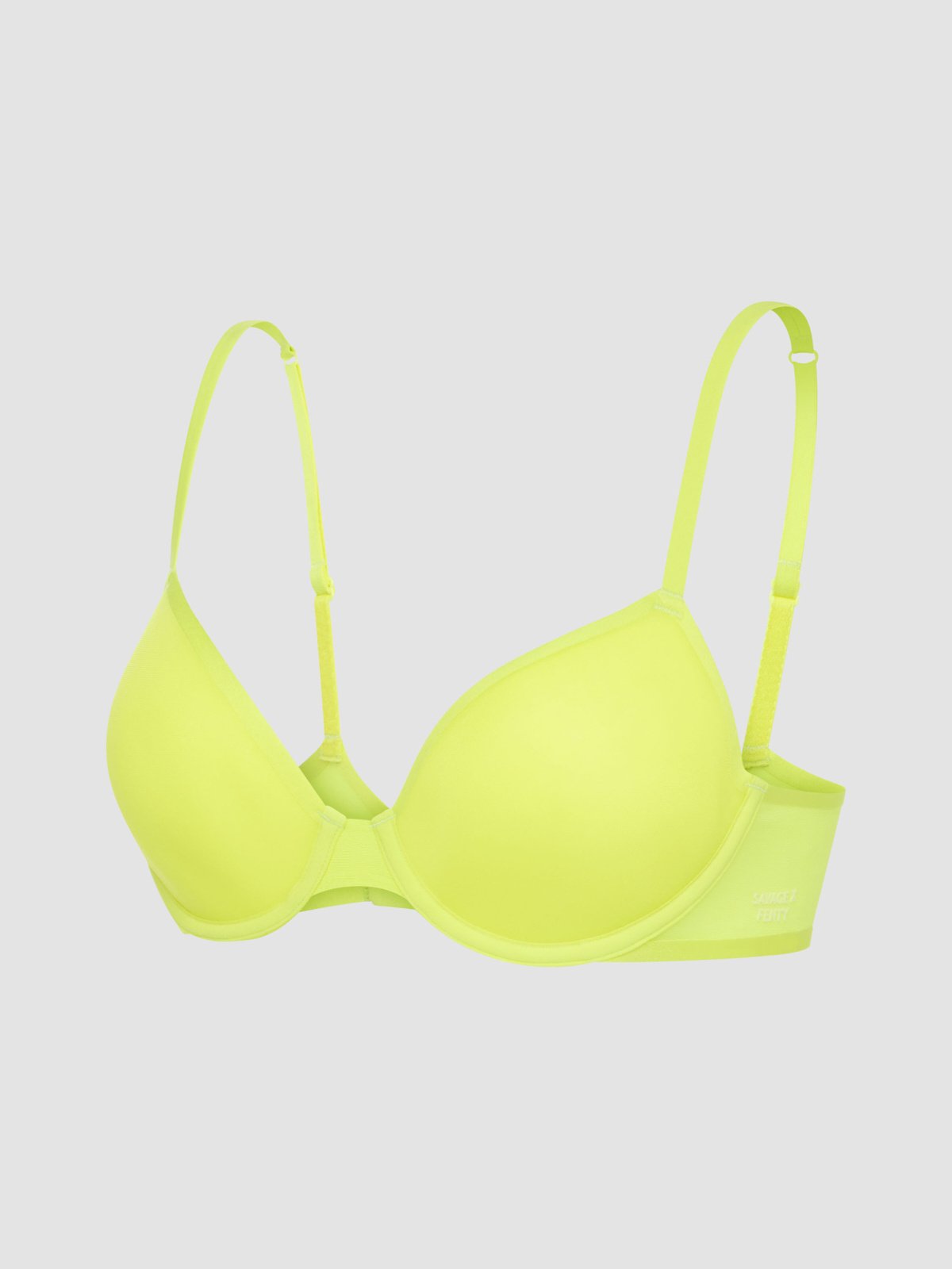 Sheer X Demi Spacer Bra in Green | SAVAGE X FENTY