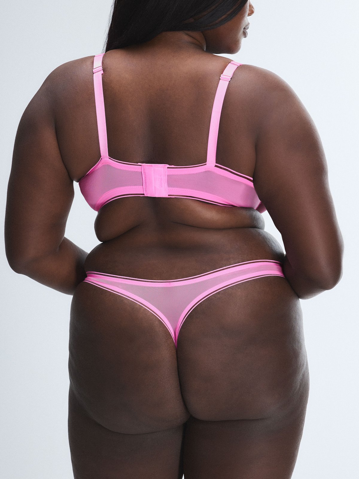 Garden Nouveau Unlined Plunge Bra in Pink | SAVAGE X FENTY