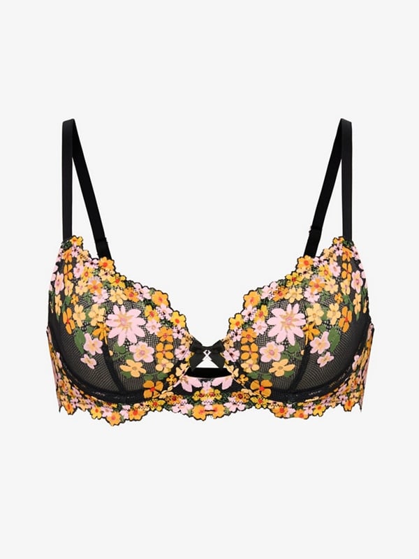 Wonderfleur Lace Unlined Demi Bra
