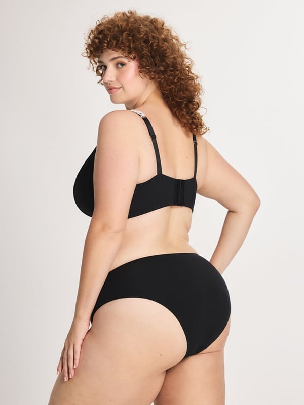 Swirly Girly Unlined Plunge Bra