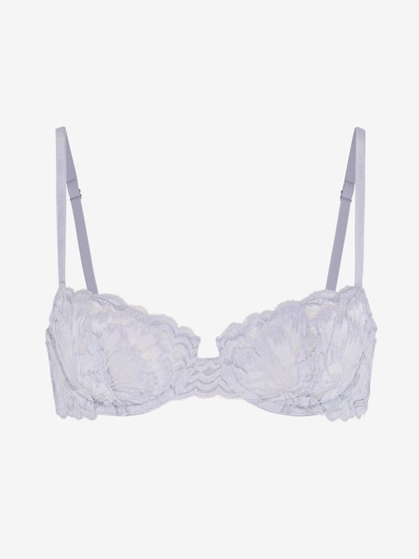 Plush Rush Velvet Unlined Balconette Bra