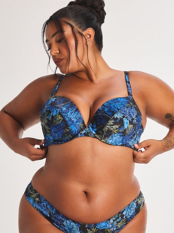 Floral Rush Push-Up Bra