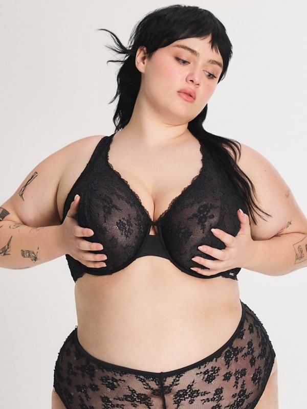 Lace Hour Unlined Full Coverage Bra