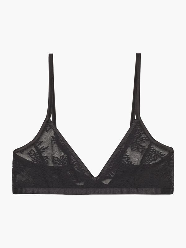 black tie bralette