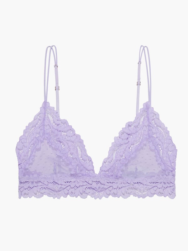 Dotted Mesh Bralette in Purple | SAVAGE X FENTY France