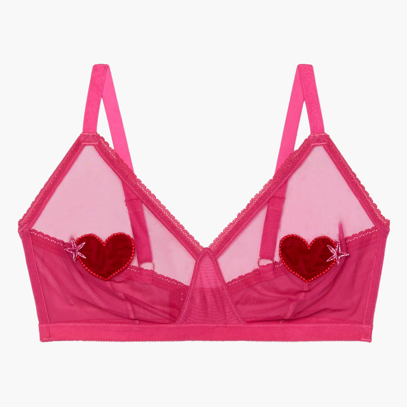 heart bralette