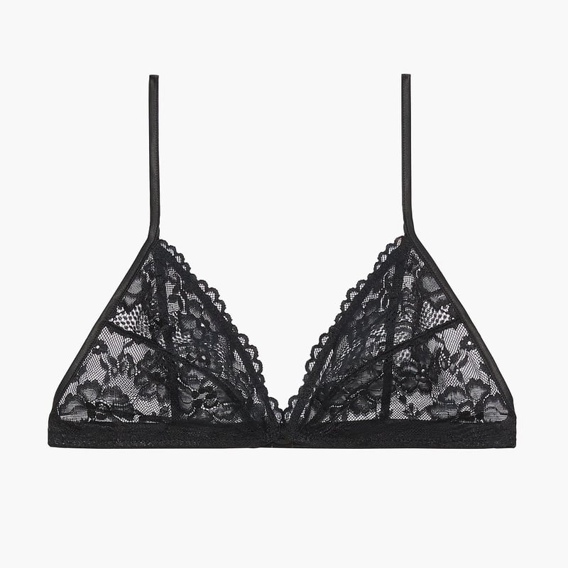 Floral Lace Triangle Bralette Savage X Fenty 