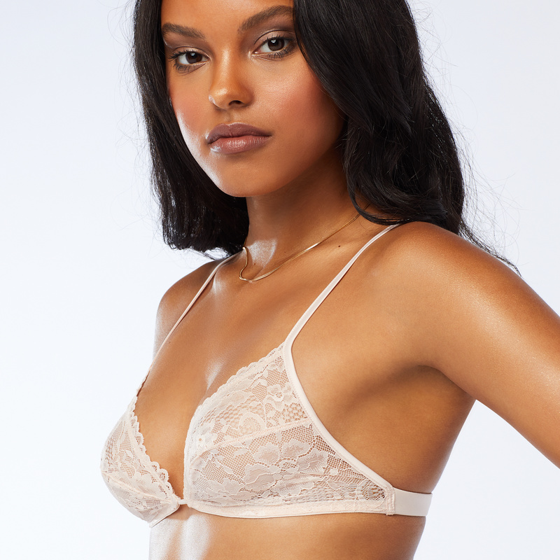 Floral Lace Triangle Bralette Savage X Fenty France