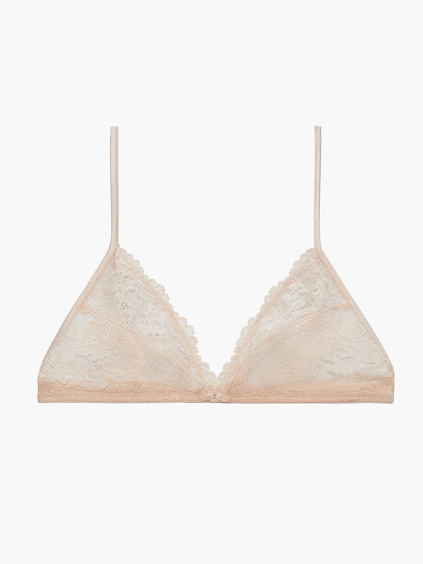 Floral Lace Triangle Bralette in Pink | SAVAGE X FENTY UK United Kingdom