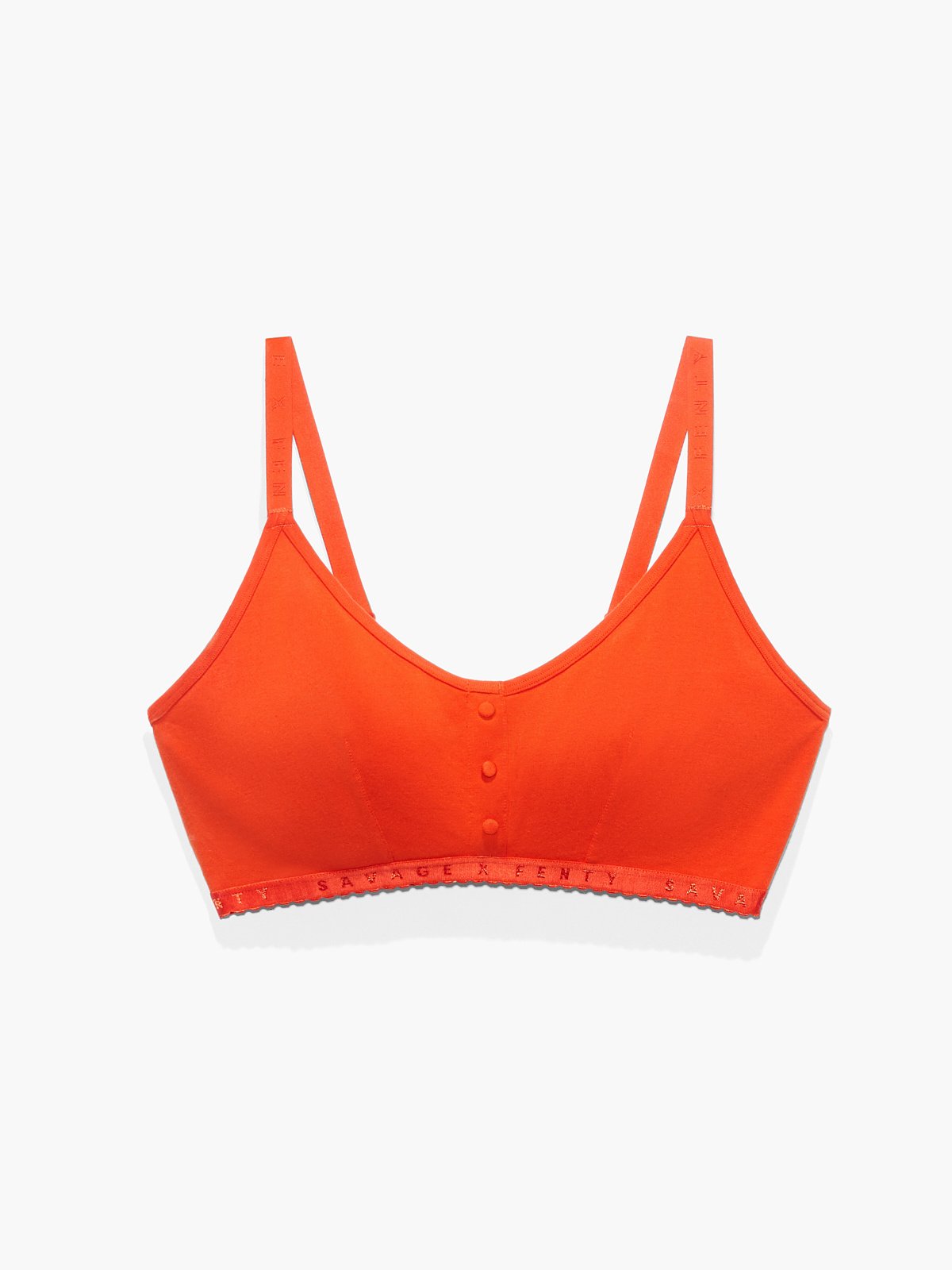 Savage X Fenty Extra Large Unlined Microfiber Bralette Goji Berry Red Size  XL - $14 - From Relove