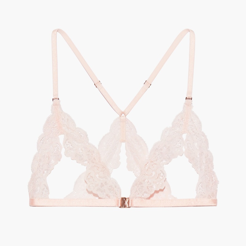 Vintage Lace Cupless Bralette Savage X Fenty Uk United Kingdom