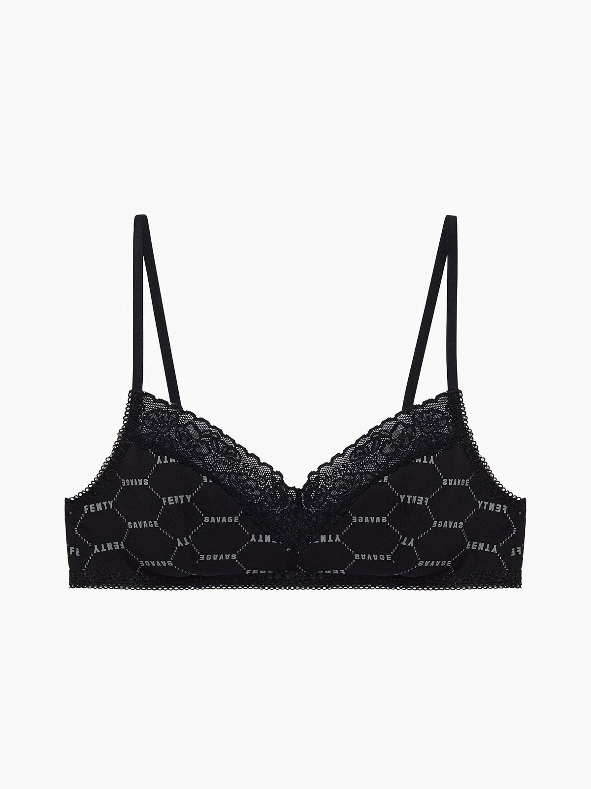 savage x fenty synthetic logo unlined bralette 1X - $45 - From Adrianna