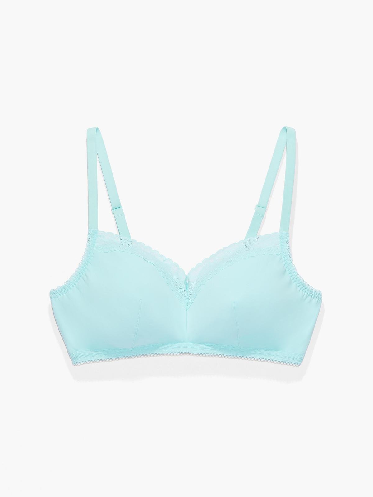 Victoria'S Secret Push Up  Lace Wired Push Up Bralette Tie Dye Arctic Ice  Blue - Womens · Clean Livin Life