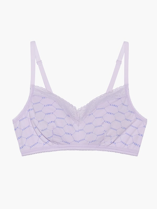 NWT Free People Seamless And Lace Reversible Bandeau Bralette Bra Purple  XS/S