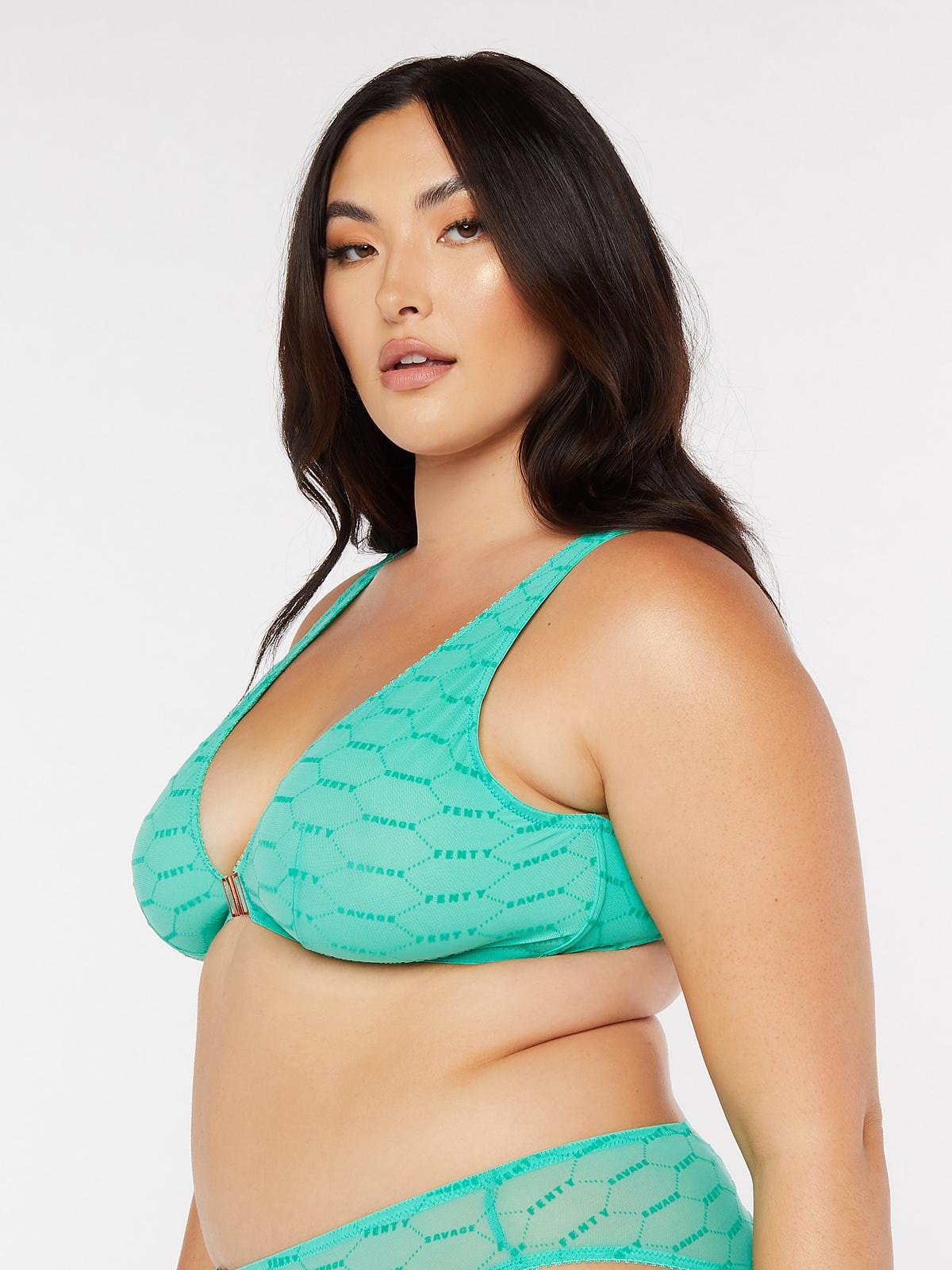 Flocked Logo Bralette, Savage x Fenty's Summer Lingerie Is Here, and These  25 Pieces Are Hot, Hot, Hot
