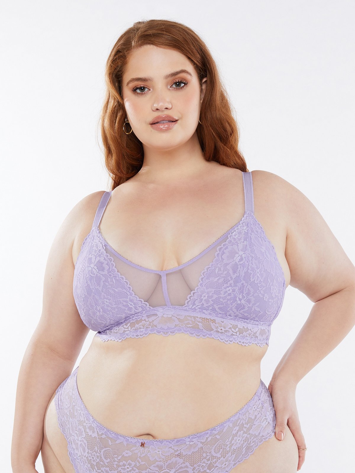 Aspen Bralette - Ice White – Purple Cactus Lingerie