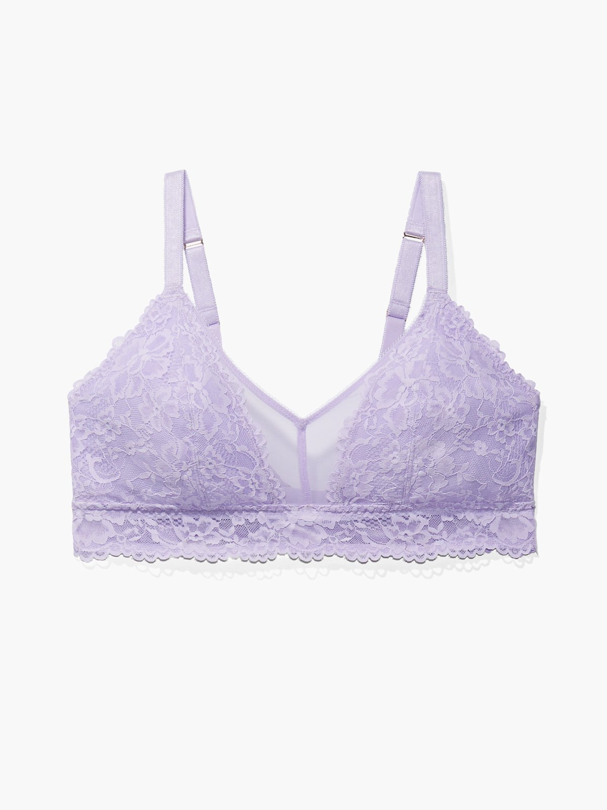 Montelle Silk and Smoke French Floral Lace Bralette Bra 9487 – The Bra Genie