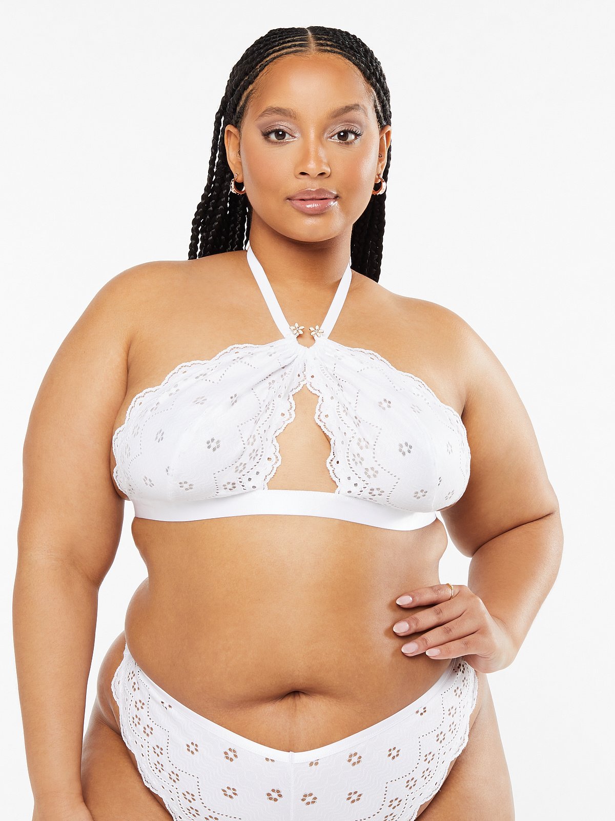 Savage X Fenty Bombshell Broderie Lace Bralette 2X