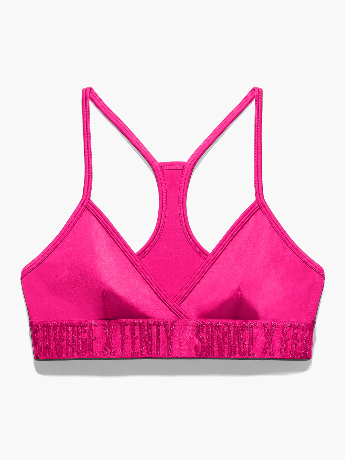 Savage x Fenty Pale Pink Lounge Bralette, Women's Fashion