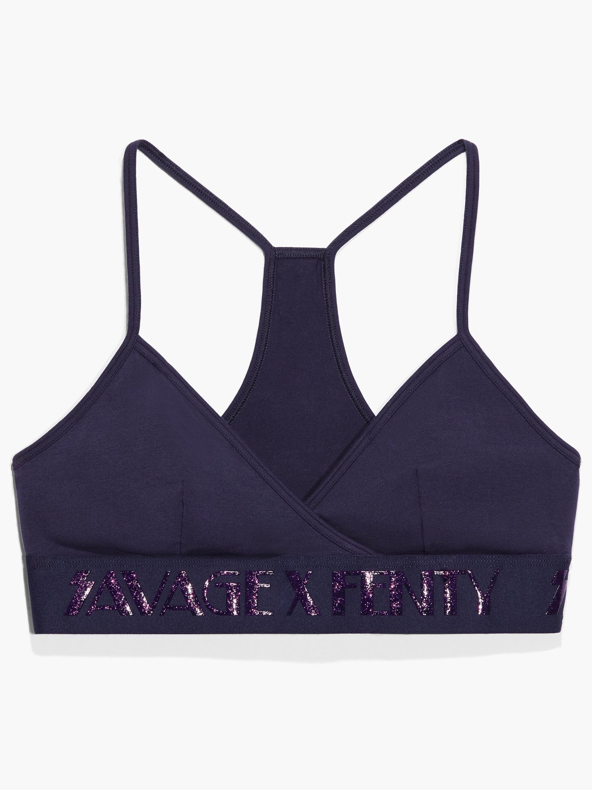 FOREVER SAVAGE BRALETTE WITH RAINBOW LOGO