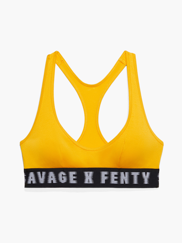 Forever Savage Scoop Neck Bralette in Yellow | SAVAGE X FENTY Netherlands