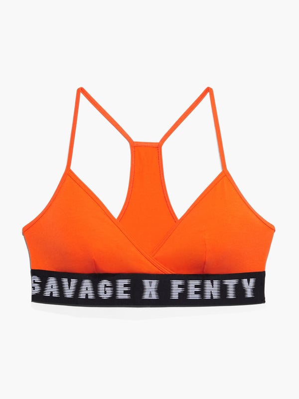 Savage x Fenty Savage x Cotton Bralette Orange/Red Size L | by Rihanna