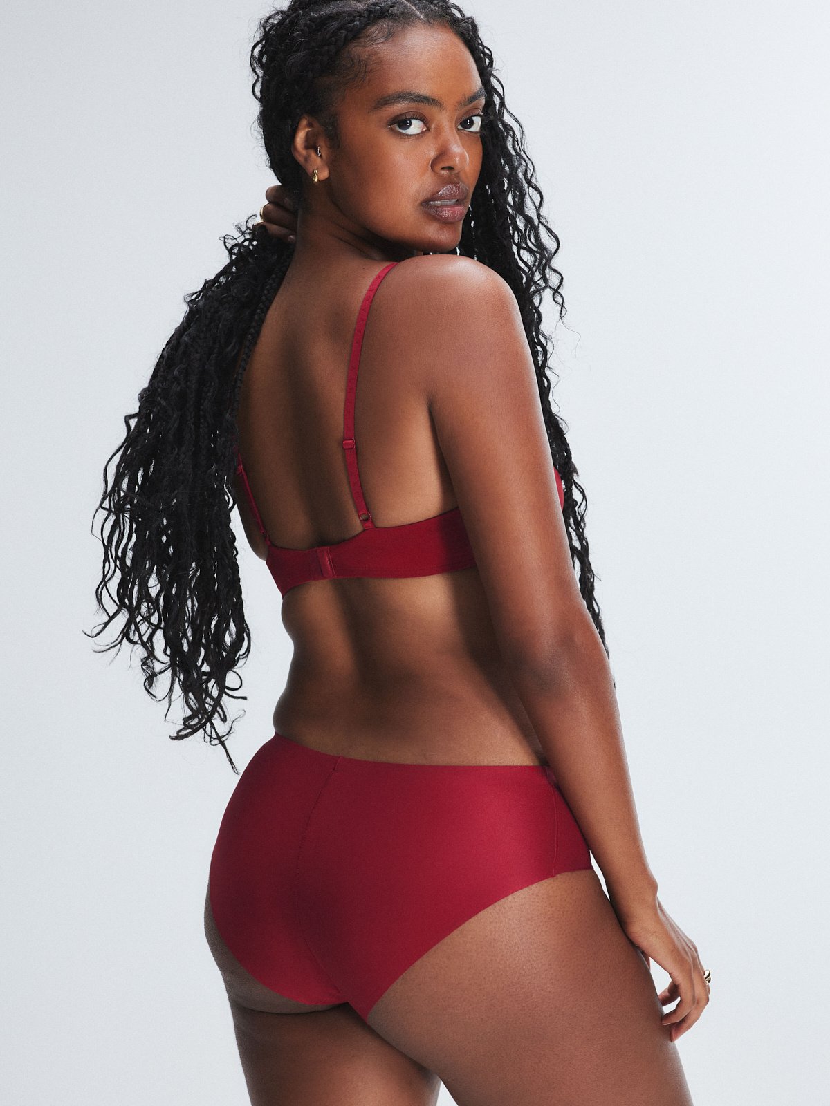 NEW Microfiber Unlined Bralette in Red | SAVAGE X FENTY